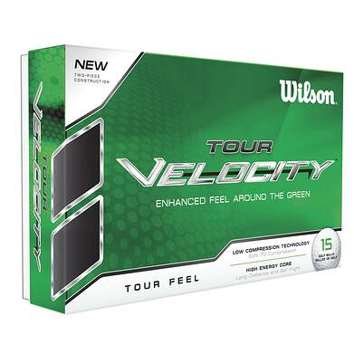 Wilson Staff Tour Velocity Feel 15 Pack Golf Balls